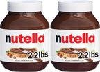 Nutella Hazelnut Spread with Cocoa, Creamy Hazelnut Spread, Breakfast Favorite, 35.3 oz Jar (Pack of 2)