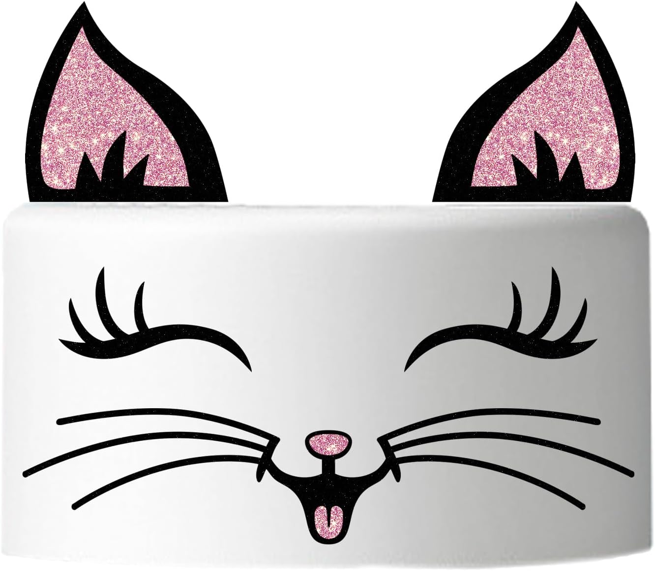 Cat Cake Decoration Includes Cat Eyes Ears Mouth Cake Decoration Inserts