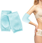 Moisturizing Elbow Protector for Women, Soft Gel Elbow Pads for SPA Moisturizing Dry Cracked Skin Care, Cover Heel Socks Elbow Sleeves, Elbow Pads for Pain, Calloused and Reduce Wear