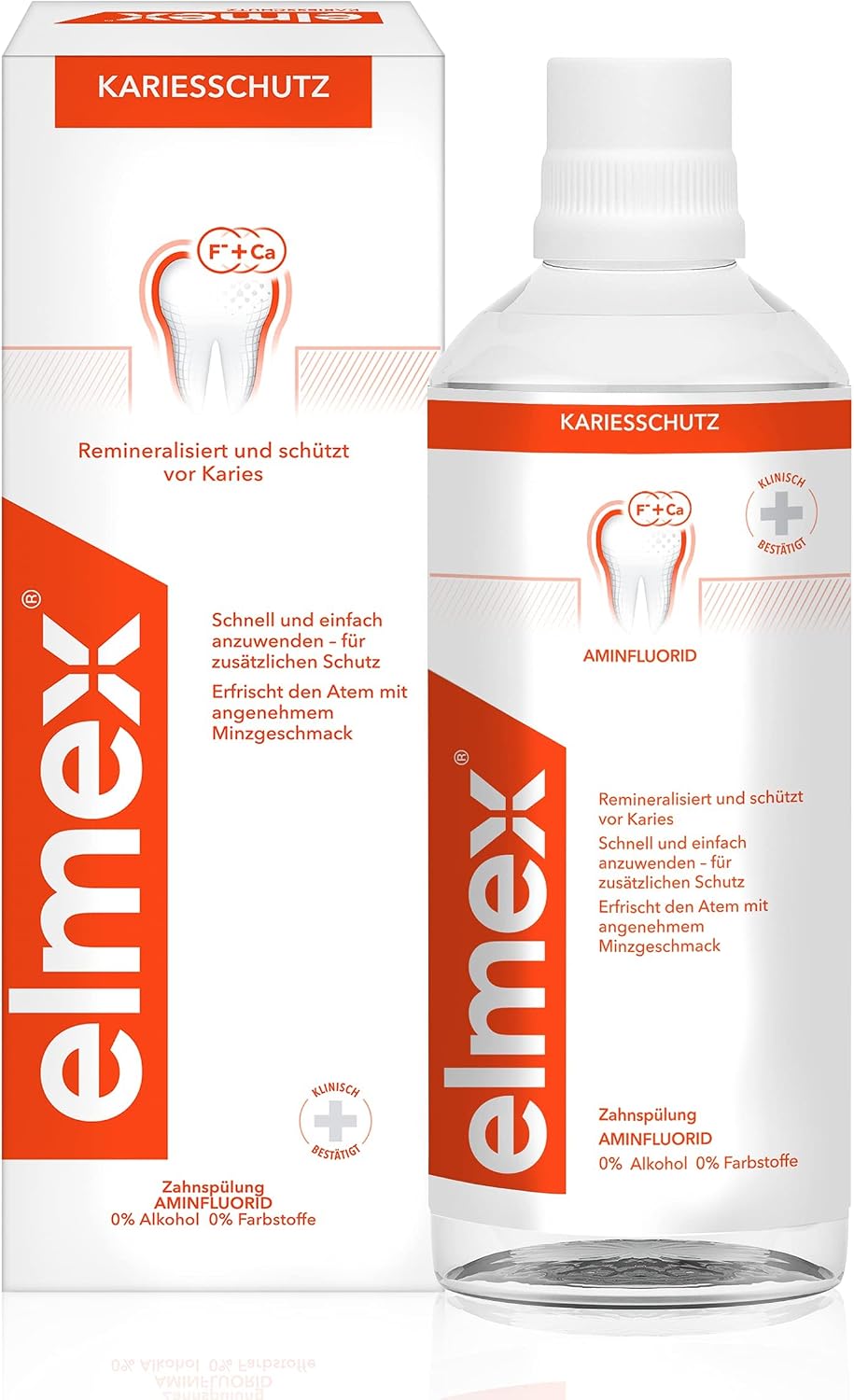 Elmex "Kariesschutz" Anti-Cavity Mouthwash 400 ml by Elmex