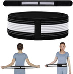 Waist Belt Sacroiliac Hip Belt, Lumbar Support Sciatica Pain Relief, Sacroiliac SI Joint - Lower Back Support Brace for Women and Men, Non-Slip and Adjustable & Breathable Back Pain Relief (Medium)