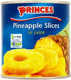 Princes Pineapple Slices in Juice (432g) - Pack of 6