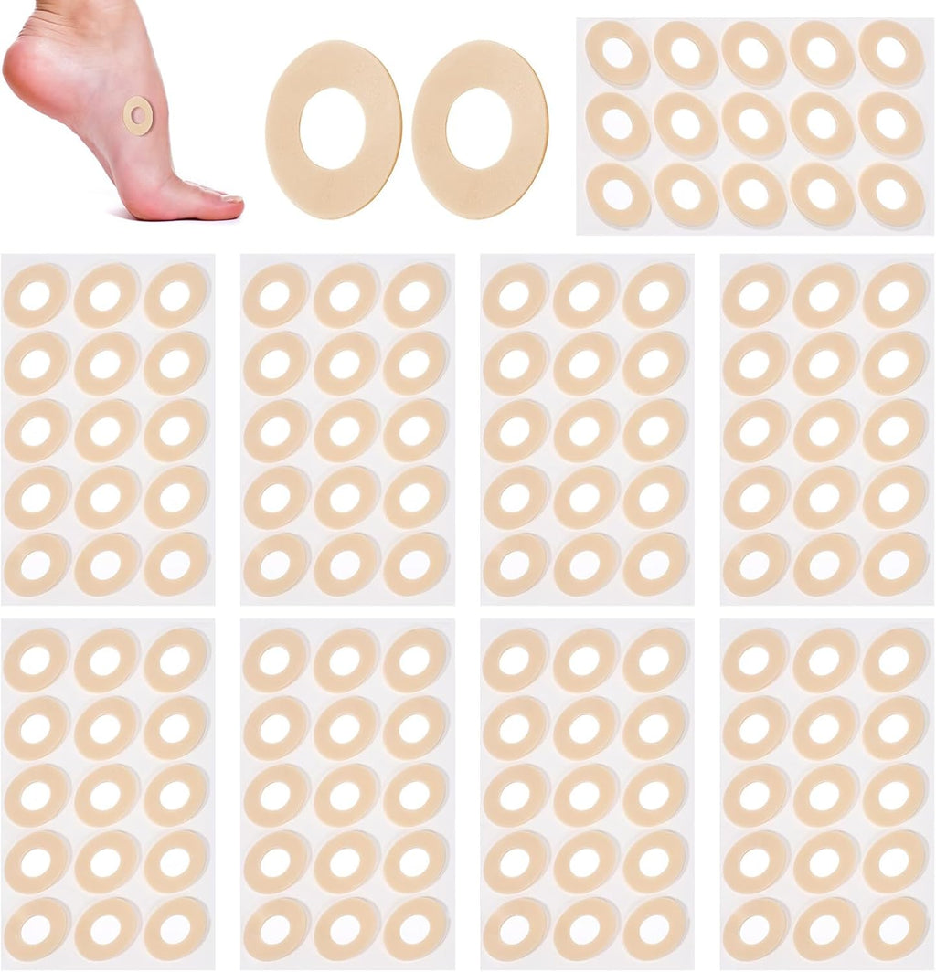 150 Pcs Corn Pads For Feet, Corn Cushions Self Adhesive Metatarsal Foot Pads, Soft Foot Care Cushions Bunion Pad Protectors Pressure And Friction From Shoes