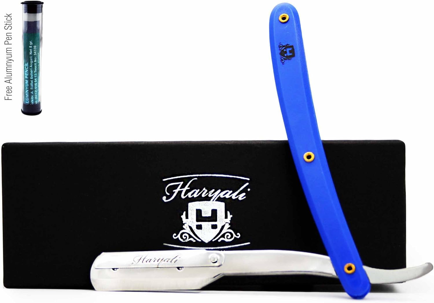 Men Cut Throat Razor in 7 Different Color for Perfect & Deep Shaving by Haryali London