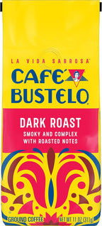 Café Bustelo Dark Roast Ground Coffee 11 Ounce Bag