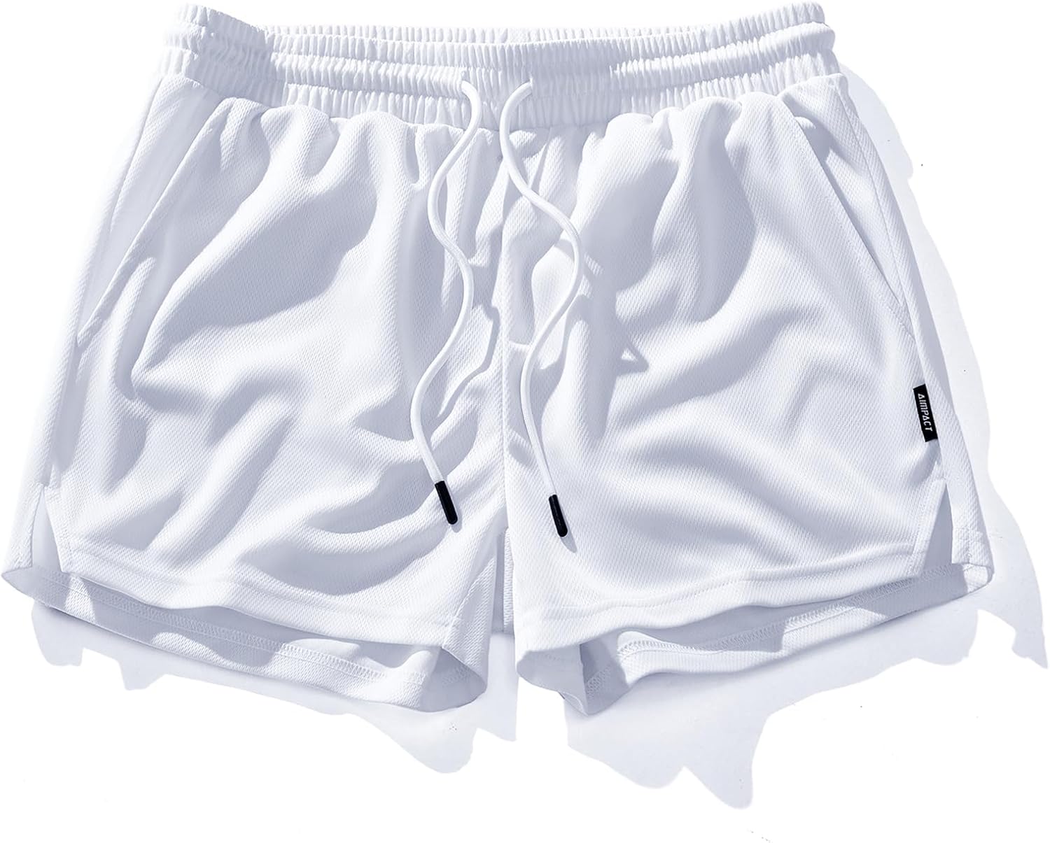 AIMPACT Mens Mesh Running Shorts 3 Inch Quick Dry Lightweight Gym Workout Athletic Shorts for Men with Pockets
