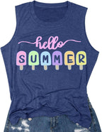Vacay Mode T Shirts for Women Summer Beach Hawaii Vacation Short Sleeve Tops Holiday Cruise Getaway T Shirts