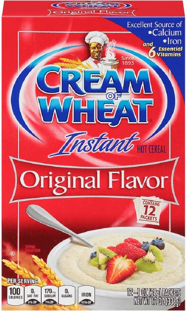 Cream Of Wheat Original, Instant Cereal, 12-Count Units (Pack of 3)