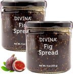 DIVINA Fig Spread Jam, 9 oz (2-Pack)