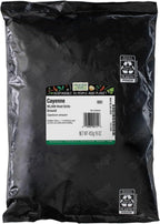 Frontier Co-op Ground Cayenne Chili Pepper 90,000 Hu, 1-Pound Bulk, Turn Up The Heat & Color in Your Ethnic Recipes, Kosher