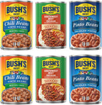 Bush's Best Baked Beans, Pinto Power Variety Pack, 2 Southwest Zest Pinto Beans (15oz), 2 Mild Chili Pinto Beans (16oz), 2 Original Pinto (16oz) (Variety Pack)