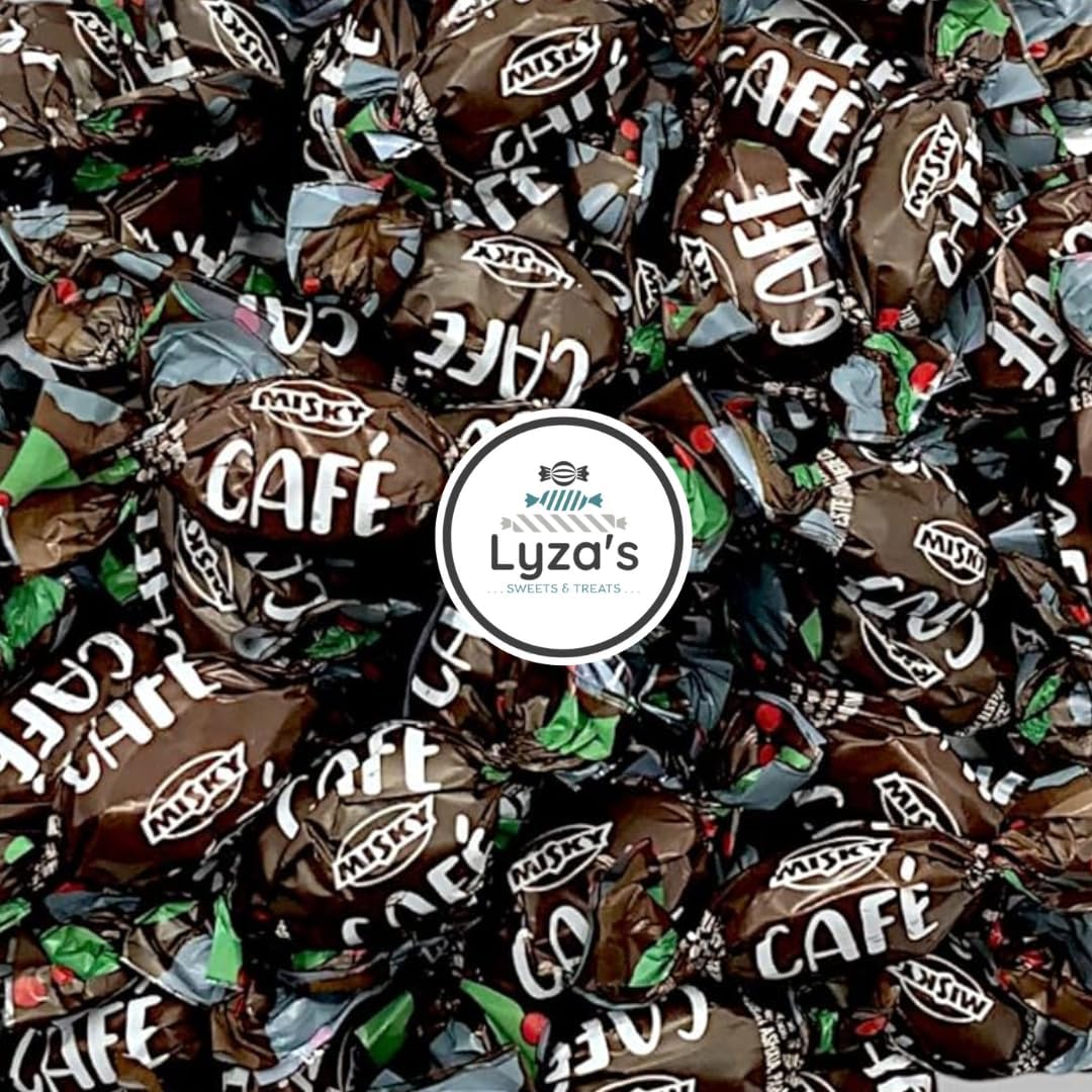 Coffee Flavored Filled Hard Candy 6 LB - Coffee Filled Bon Bons - Gift of One Bulk Bag By Lyza's Sweets & Treats