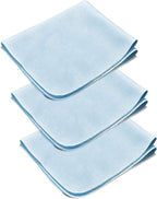 Anti-Fog Eyeglasses Cleaning Cloth, Anti Fog Wipe for Glasses Goggles Motorcycle Helmet Camera Lens, Reusable 500 Times(3 Packs)