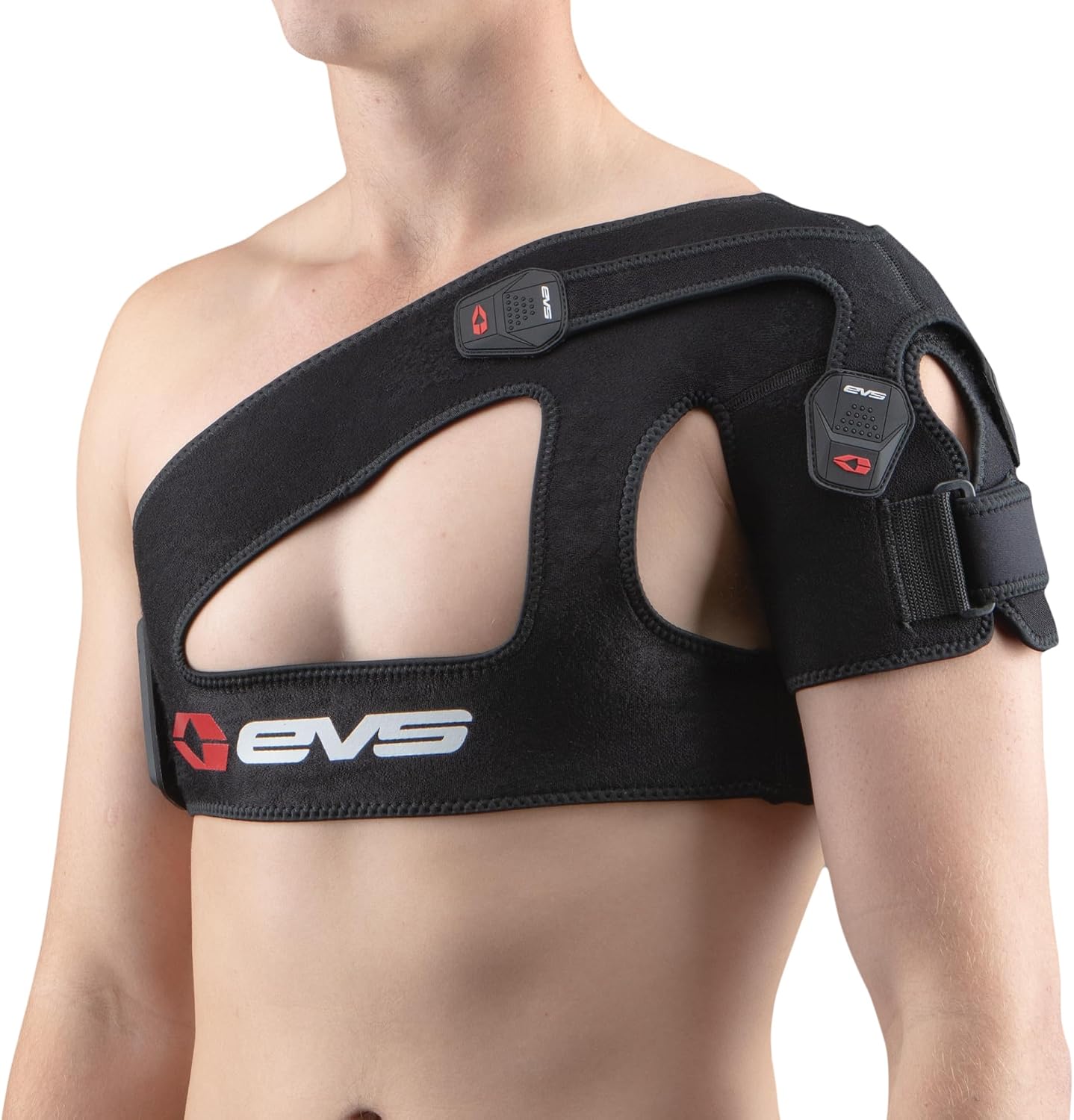 EVS SPORTS SB03 Shoulder Brace For Men | Superior Compression & Adjustable Breathable Support for Rotator Cuff & Past Shoulder Injuries | Extra Large