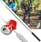 Trash Pickup Tool,48Inch Trash Picker Upper Grabber High-Duty Stainless Steels Tip Lightweight & Reinforcement Garbage Debris Nabber Litter Picker Grabber Durability Reacher Yard Stick