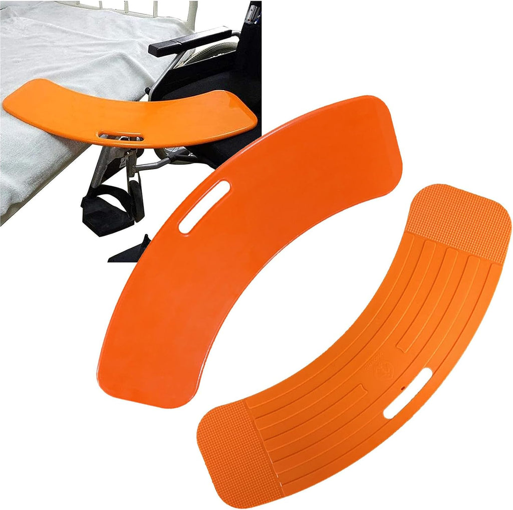 Sliding Transfer Boards for Wheelchair User, Anti Slip Thickened Curved Slide Assist Device, Load Capacity 200kg/440lb for Home and Hospital