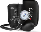 Professional Aneroid Sphygmomanometer, Blood Pressure Cuff Manual, Precision Copper & Brass Movement, Medical-Grade Reinforced PVC Tubing, Calibration Tool, Ideal for Doctors, Nurses, and Students