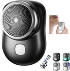 Mini Shaver Portable Electric Shaver, 2023 New Pocket Portable Electric Shave, Magic USB Mini Shaver Electric Razor For Men, Rechargeable Travel Razors For Men Electric Shaver For Shaving Face (Black)