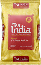 Tea India CTC Assam Loose Leaf Black Tea Strong, Full-Bodied Flavorful Blend Of Premium Black Tea Made with Natural Ingredients Traditional Indian Tea Caffeinated Iced Tea Breakfast Tea (32 Ounce)