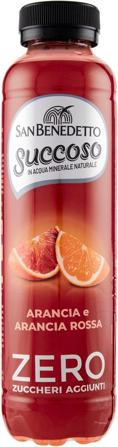 San Benedetto Succoso Zero Arancia - Arancia Rossa, 40cl