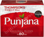 Thompson's Family Teas Punjana Original Blend 80 Bag