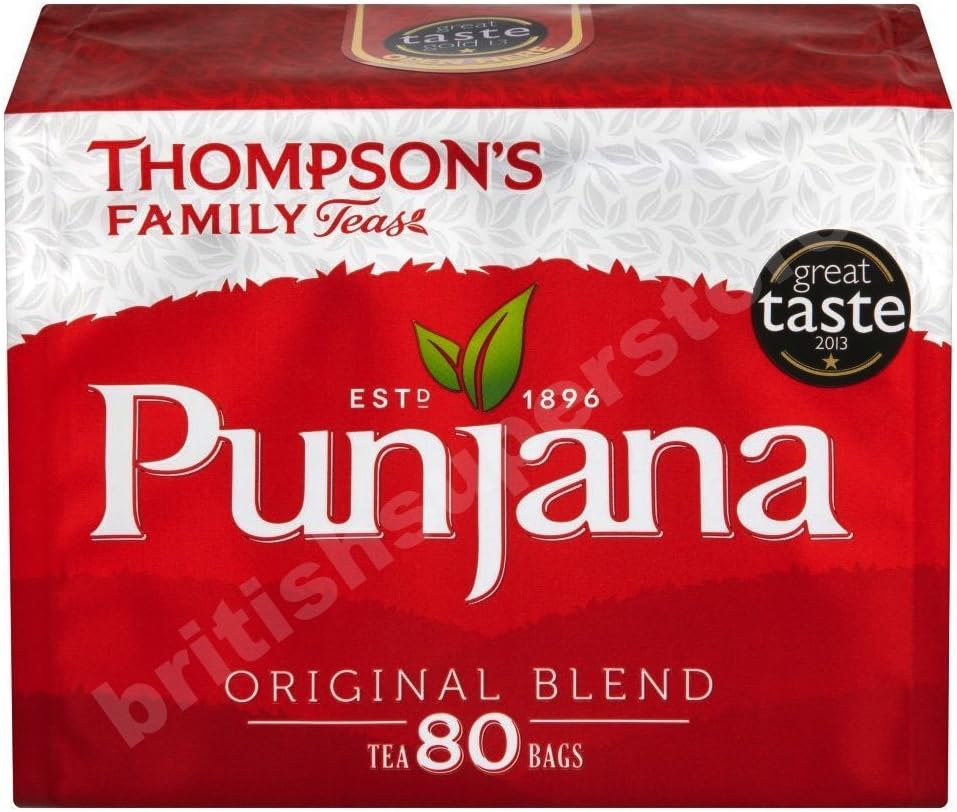 Thompson's Family Teas Punjana Original Blend 80 Bag