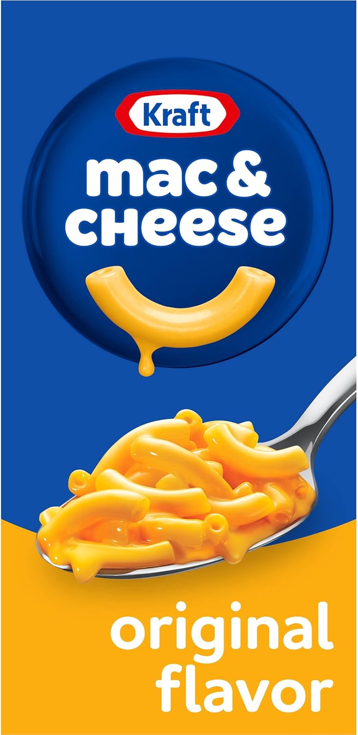 Kraft Original Macaroni & Cheese Dinner (7.25 oz Box) (Pack of 6)