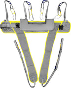 Standing Walking Sling, Patient Assisted Walking Straps Special Spreaders for Lifts - Rehabilitation Aid Gait Training Device, 550 Lb Weight Capacity,M, Small