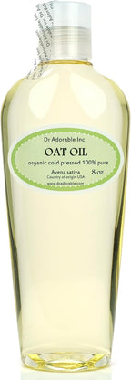 Dr Adorable - 8 oz - Oat Oil - 100% Pure Natural Premium Organic Cold Pressed Fresh