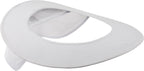 Black Fleece Jacket 898-008 Occunomix Hard Hat Shade, White (One size)
