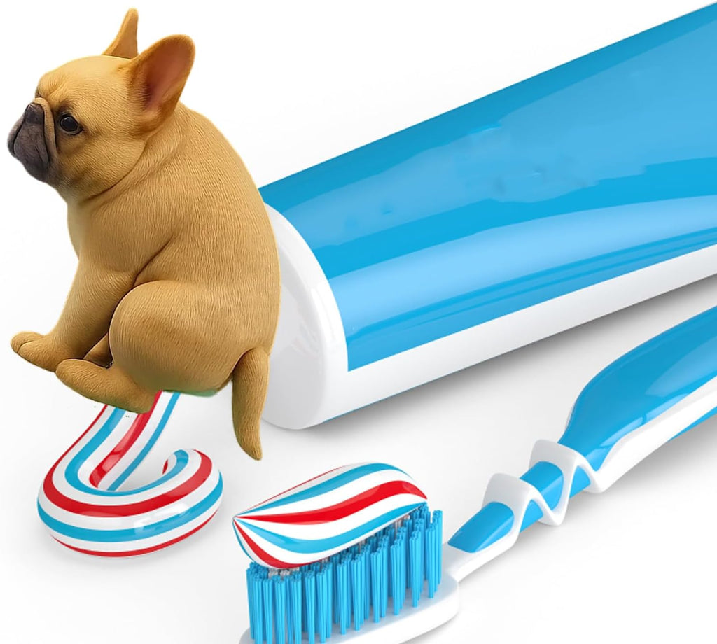 Dog Butt Toothpaste Dispenser, Funny Toothpaste Topper for Daily Brushing Motivation, Novelty Bathroom Gadget with Toothpaste Cap Dispenser Design, Portable Dog-Themed Toothpaste Cover