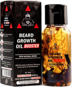 urbangabru Beard Booster Conditioner Oil for Men - Best Beard Oil for Beard Growth, Conditioning & Softening (60ml)