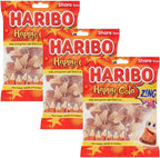 Haribo Happy Cola Zing Share Size Bag Pouch 140g (Pack of 3)