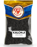 TAJ Kalonji (Onion Seeds) | 3.5oz (100g) | Black Seeds, Nigella Sativa, Black Cumin