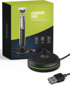 Charging Stand for Philips Norelco OneBlade 360 Shaver - Charger Dock with LED Light Indicator and USB Cable Compatible with Models QP2724, and QP2834
