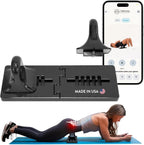 Thrival Bullseye - Psoas Muscle Release Tool with Thrival App for Hip Flexor, Back, Hamstring, Glute, Iliacus, and Neck Pain - Deep Tissue, Trigger Point, and Myofascial Release - Carbon Black