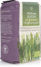 Waitrose Duchy Organic Stoneground Plain Wholemeal Flour 1.5kg