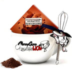 Hot Coco Mug Set,Ceramic Coffee Mug and Hot Chocolate Powder Set with Elegant Packaging, Perfect for Mom, Dad, Coworkers, or Housewarming Presents