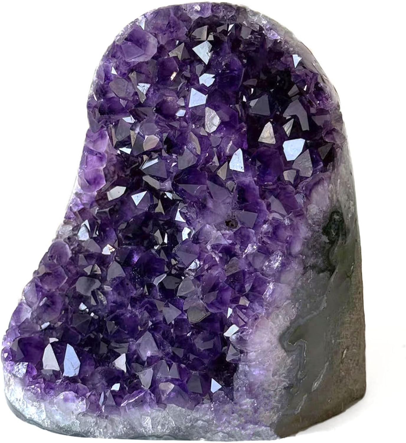 Amethyst Crystal Geodes Purple Crystals Rock Cluster Quartz Raw Healing Crystals 0-0.5LB