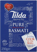Tilda Pure Basmati Cook in the Bag Rice (2x125g)