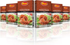 Shan - Tandoori Masala Seasoning Mix (50g) - Spice Packets for Tandoori Style Chicken (Pack of 6)