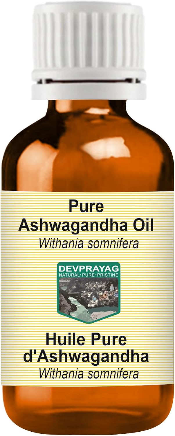 Pure Ashwagandha Oil (Withania somnifera) 100ml (3.38 oz)
