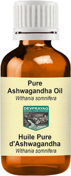 Pure Ashwagandha Oil (Withania somnifera) 100ml (3.38 oz)