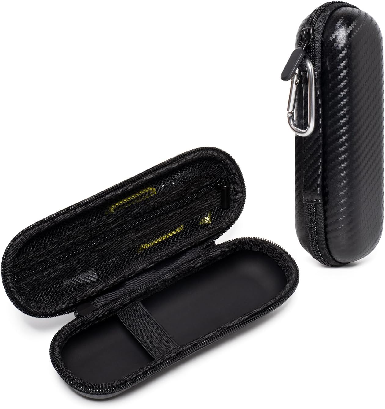 Nincha Compact Travel Trimmer Case for Philips Hybrid Electric Trimmer and Shaver, Face + Body Groomer QP2724/90, QP2834/70, QP1924/70, QP6531/70, QP4631/90, Hard Carrying Case, Black