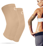 Elbow Brace for Women & Men (Pair) – Elbow Compression Sleeve for Tendonitis, Tennis Elbow & Golfers Elbow – Arm & Elbow Support for Arthritis, Bursitis, Weightlifting & Pain Relief