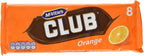 Club Bars Orange Chocolate Biscuits, 176 g