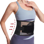 Umbilical Hernia Belt, Elastic Abdominal Binder Lower Waist Support Belt, Post Surgery Postpartum Belly Band Belly Wrap Hernia Belt Stomach Compression Wrap for Men and Women (Medium)