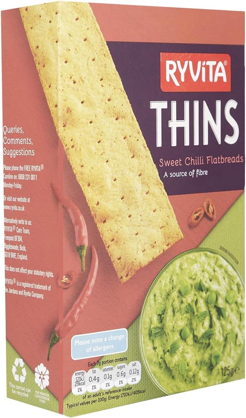 Ryvita Thins - Sweet Chilli (125g)