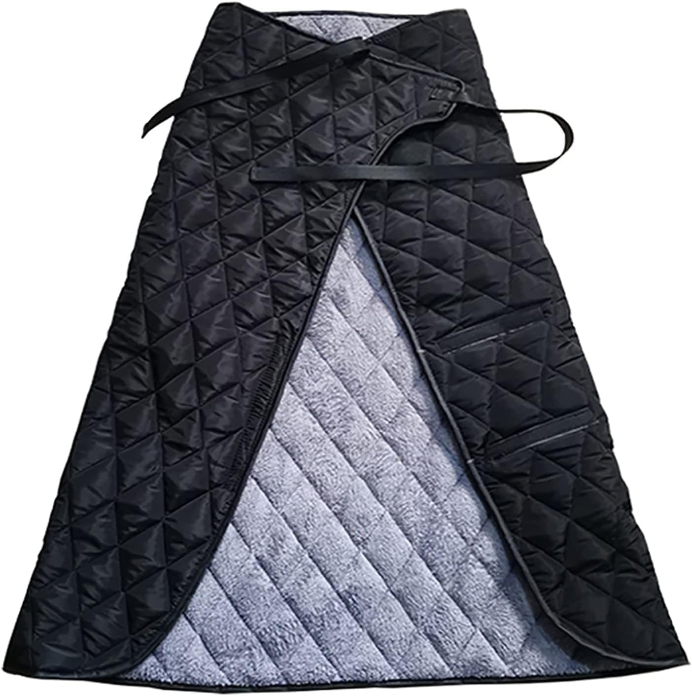 DKULMN Winter Wheelchair Blanket, Mobility Scooter Leg Blanket, Wheelchair Warm Cover Aldult Keep Warm Windproof Lower Body Leg Cozy Cover for Wheelchair and Mobility Scooter,B
