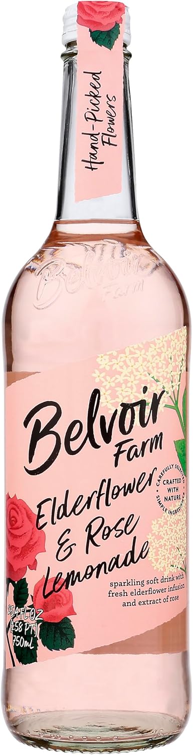 Belvoir Bev Elderflower & Rose Natural, 750 ml